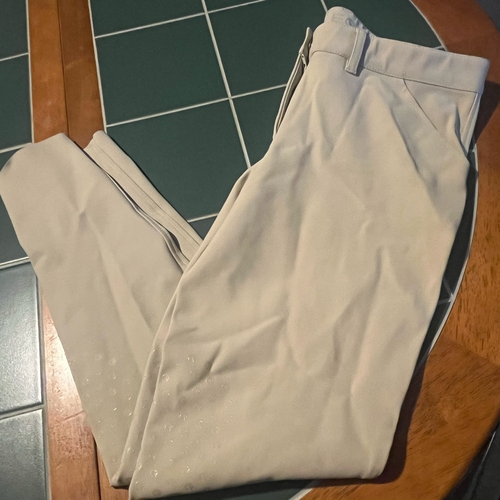 Ladies Horse Riding Breeches Pants EGO7 Tan